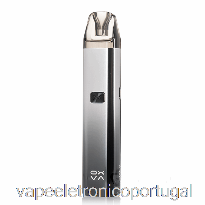 Vape Eletrônico Oxva Xlim C 25w Pod Sistema Preto Brilhante Prata